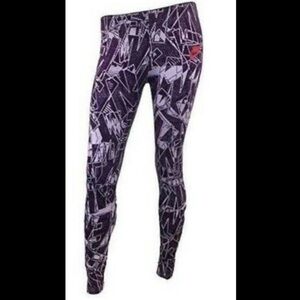 Nike Girls Purple Training Leggings